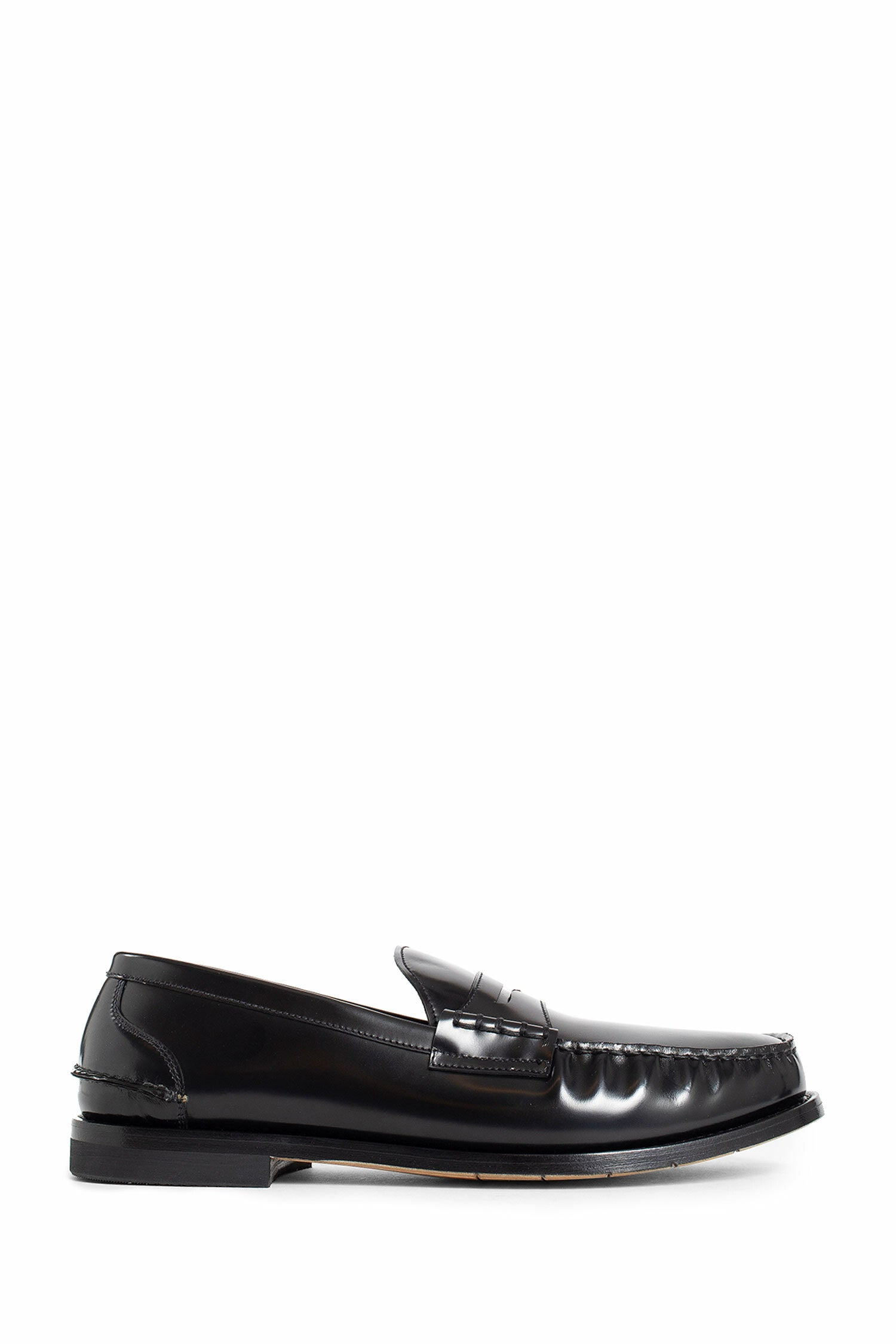 PREMIATA MAN BLACK LOAFERS