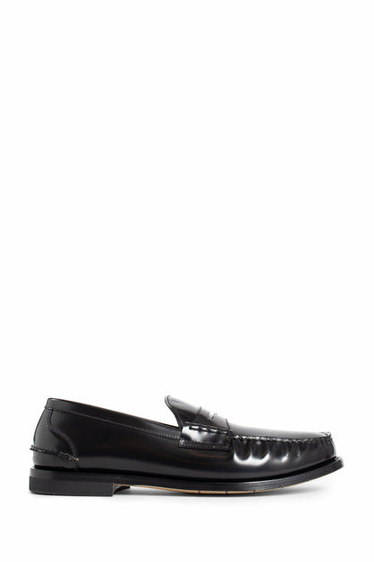 PREMIATA MAN BLACK LOAFERS & FLATS