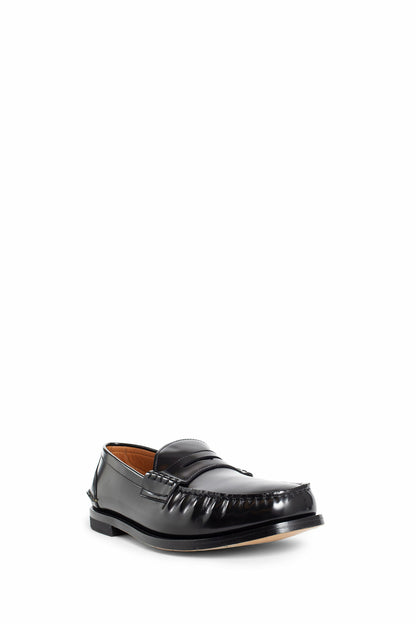 PREMIATA MAN BLACK LOAFERS & FLATS