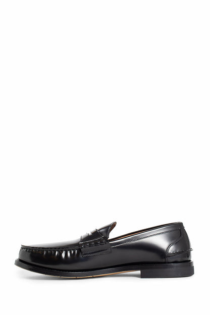 PREMIATA MAN BLACK LOAFERS & FLATS