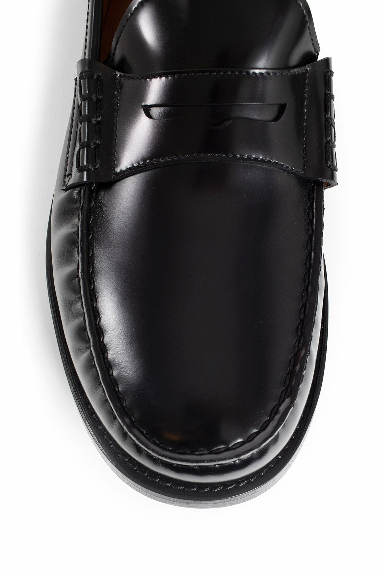 PREMIATA MAN BLACK LOAFERS & FLATS