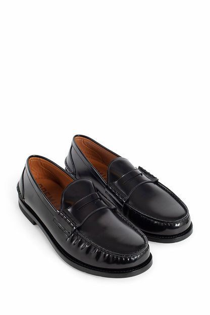 PREMIATA MAN BLACK LOAFERS & FLATS