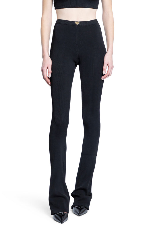 PRADA WOMAN BLACK TROUSERS