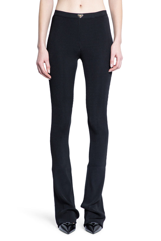 PRADA WOMAN BLACK TROUSERS