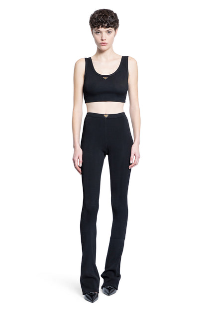 PRADA WOMAN BLACK TROUSERS