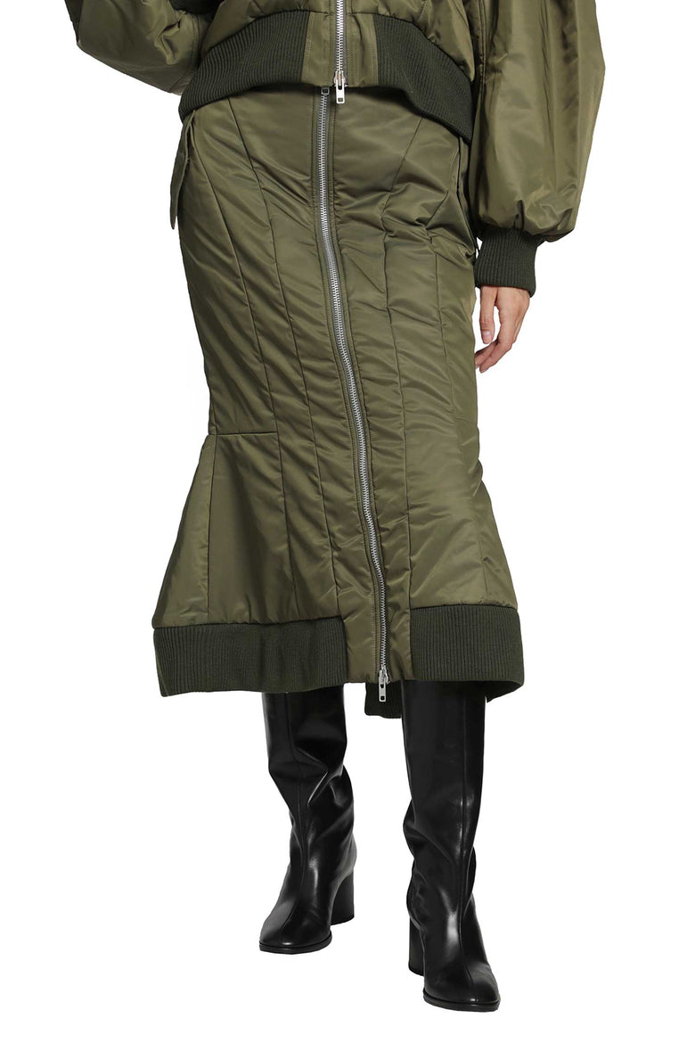 SIMONE ROCHA Padded Sculpt Bomber Skirt woman