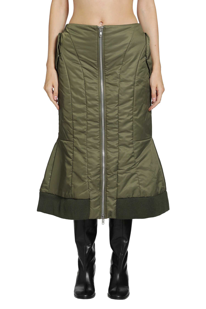 SIMONE ROCHA Padded Sculpt Bomber Skirt woman