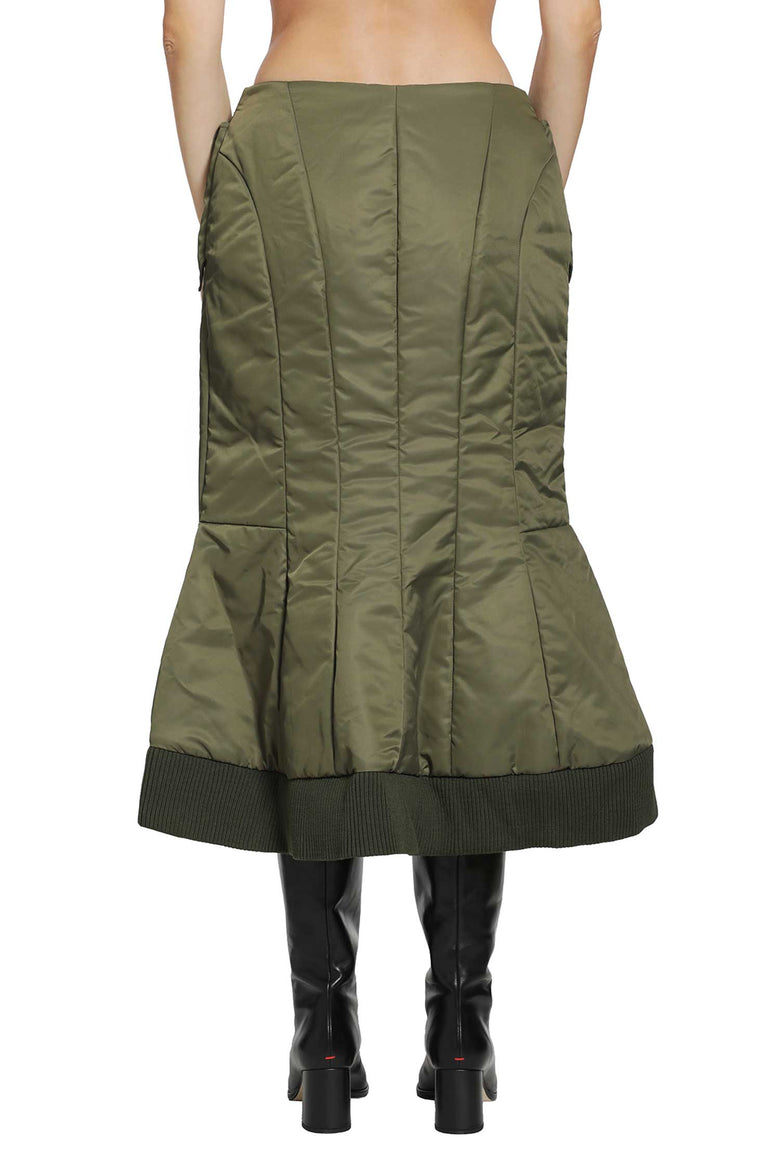 SIMONE ROCHA Padded Sculpt Bomber Skirt woman
