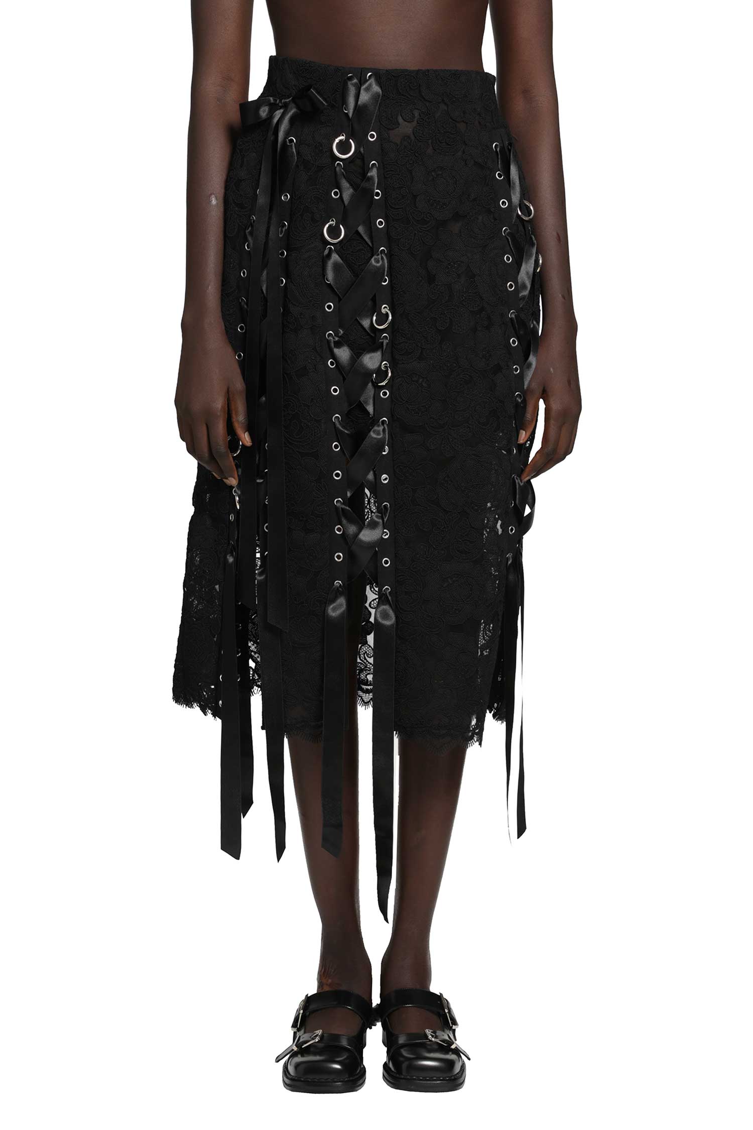 Unraveling Ribbon Ring Skirt
