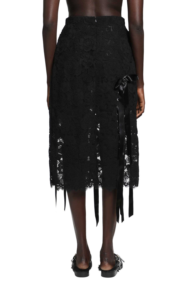 SIMONE ROCHA Unraveling Ribbon Ring Skirt woman
