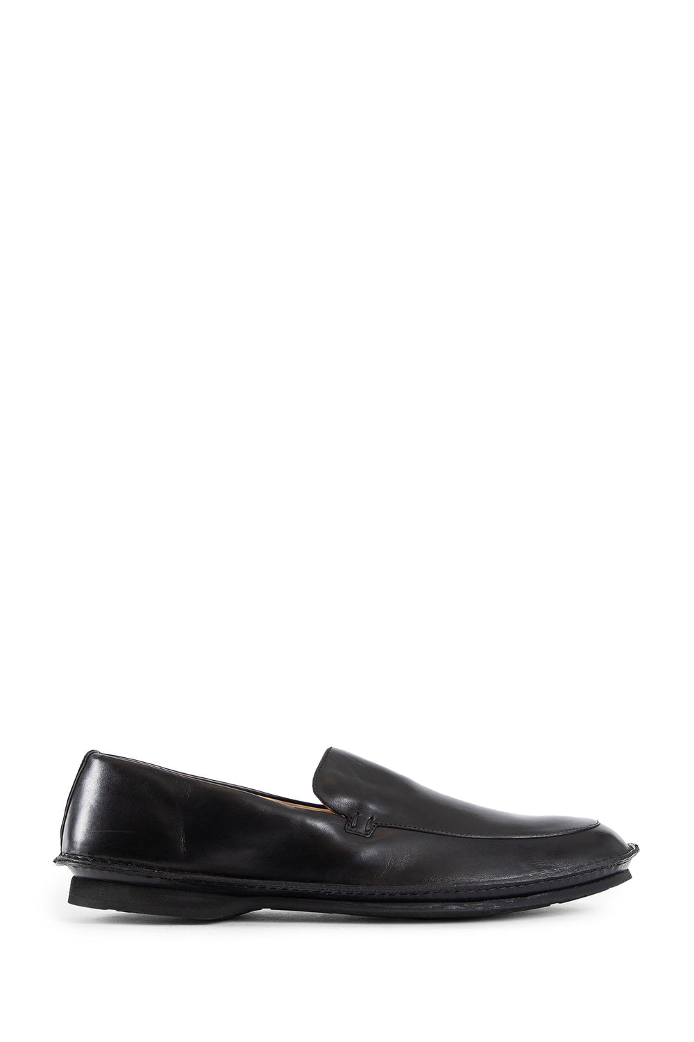 PREMIATA MAN BLACK LOAFERS & FLATS