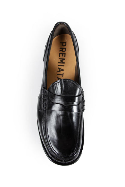 PREMIATA MAN BLACK LOAFERS & FLATS