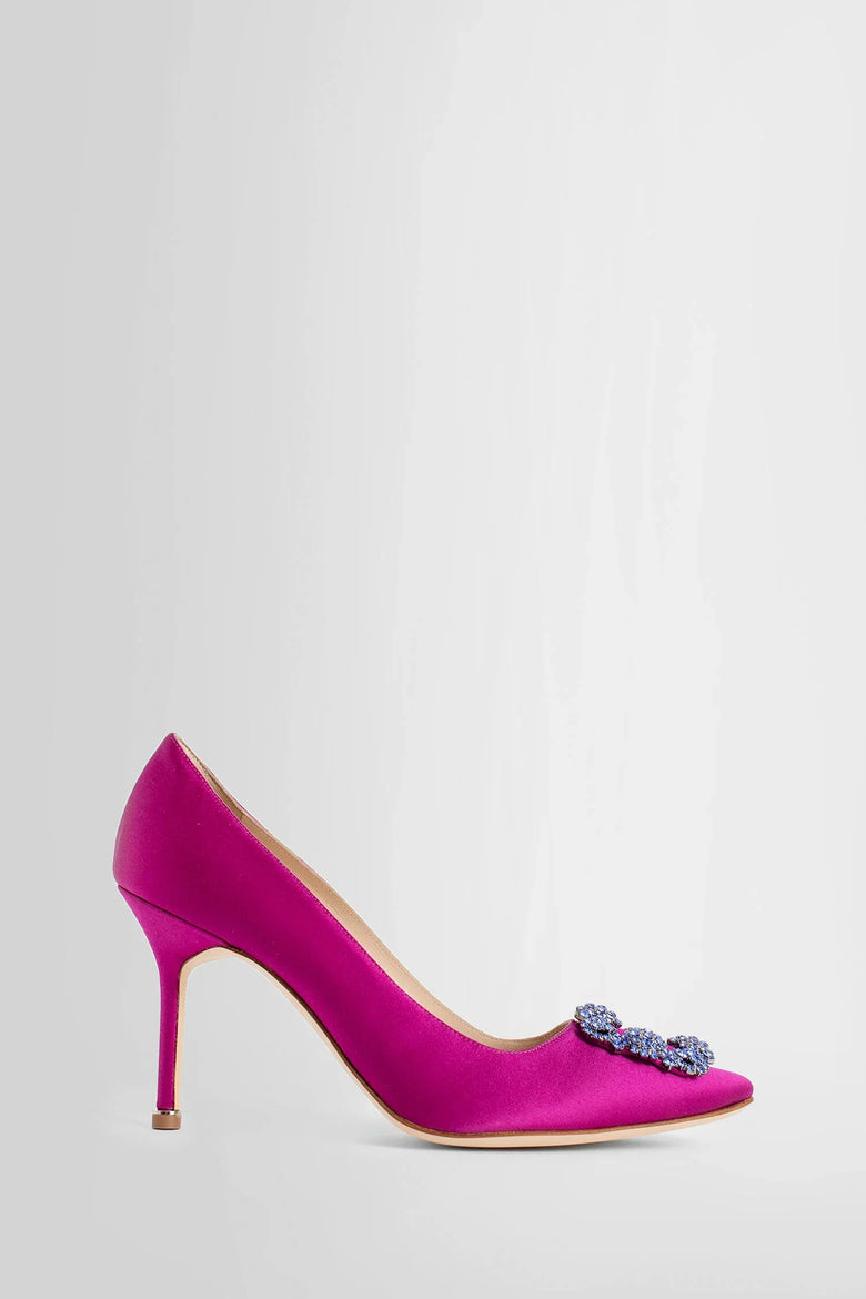 MANOLO BLAHNIK MANOLO BLAHNIK WOMAN PINK PUMPS woman