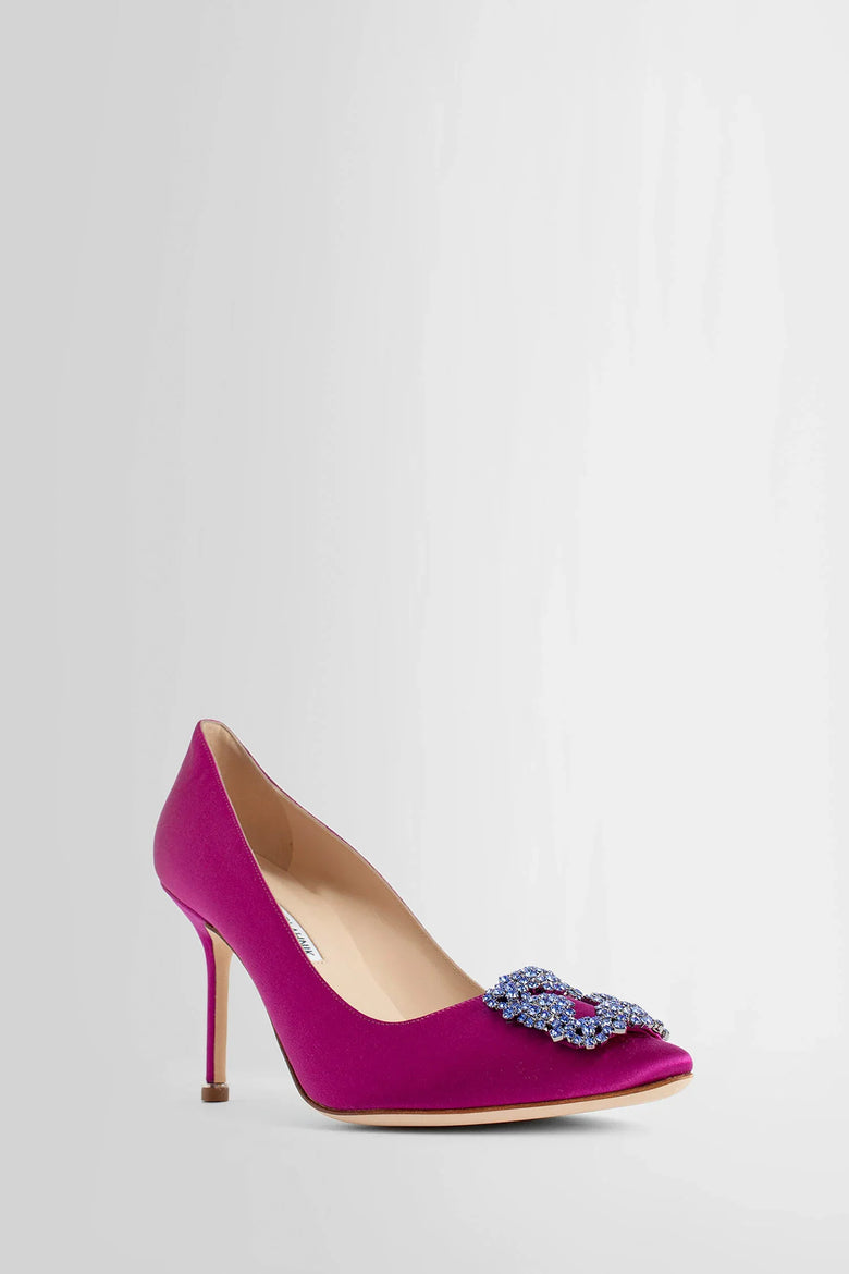 MANOLO BLAHNIK MANOLO BLAHNIK WOMAN PINK PUMPS woman