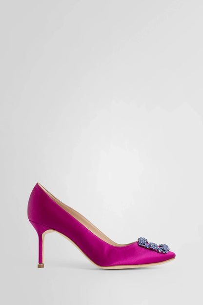 MANOLO BLAHNIK WOMAN PINK PUMPS - Antonioli.eu