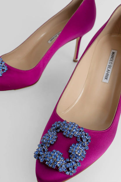 MANOLO BLAHNIK WOMAN PINK PUMPS - Antonioli.eu