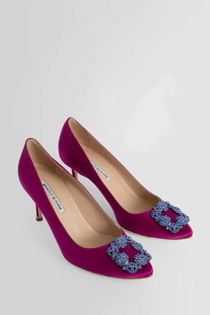 MANOLO BLAHNIK WOMAN PINK PUMPS - Antonioli.eu