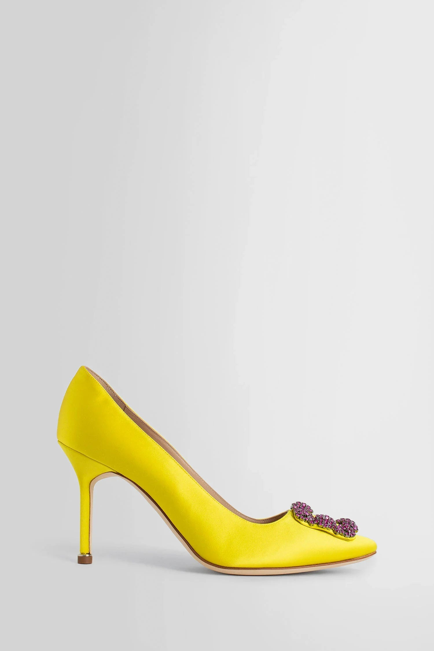 MANOLO BLAHNIK WOMAN YELLOW PUMPS - Antonioli.eu
