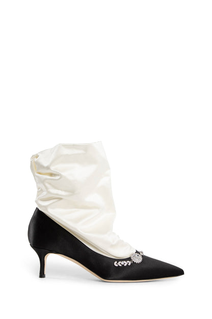 Antonioli MANOLO BLAHNIK WOMAN BLACK&WHITE PUMPS