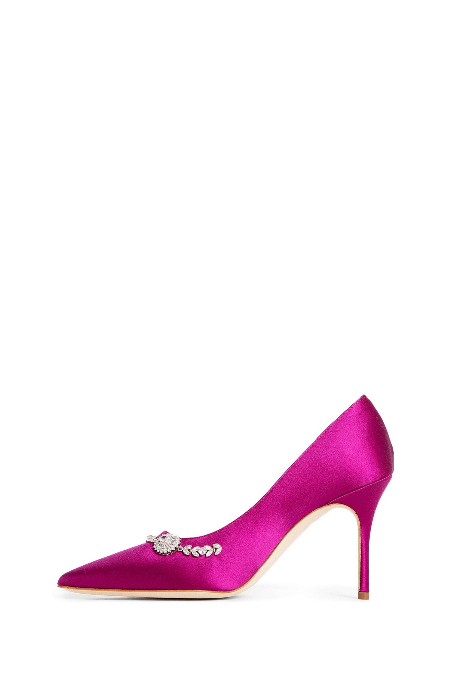 MANOLO BLAHNIK WOMAN PINK PUMPS