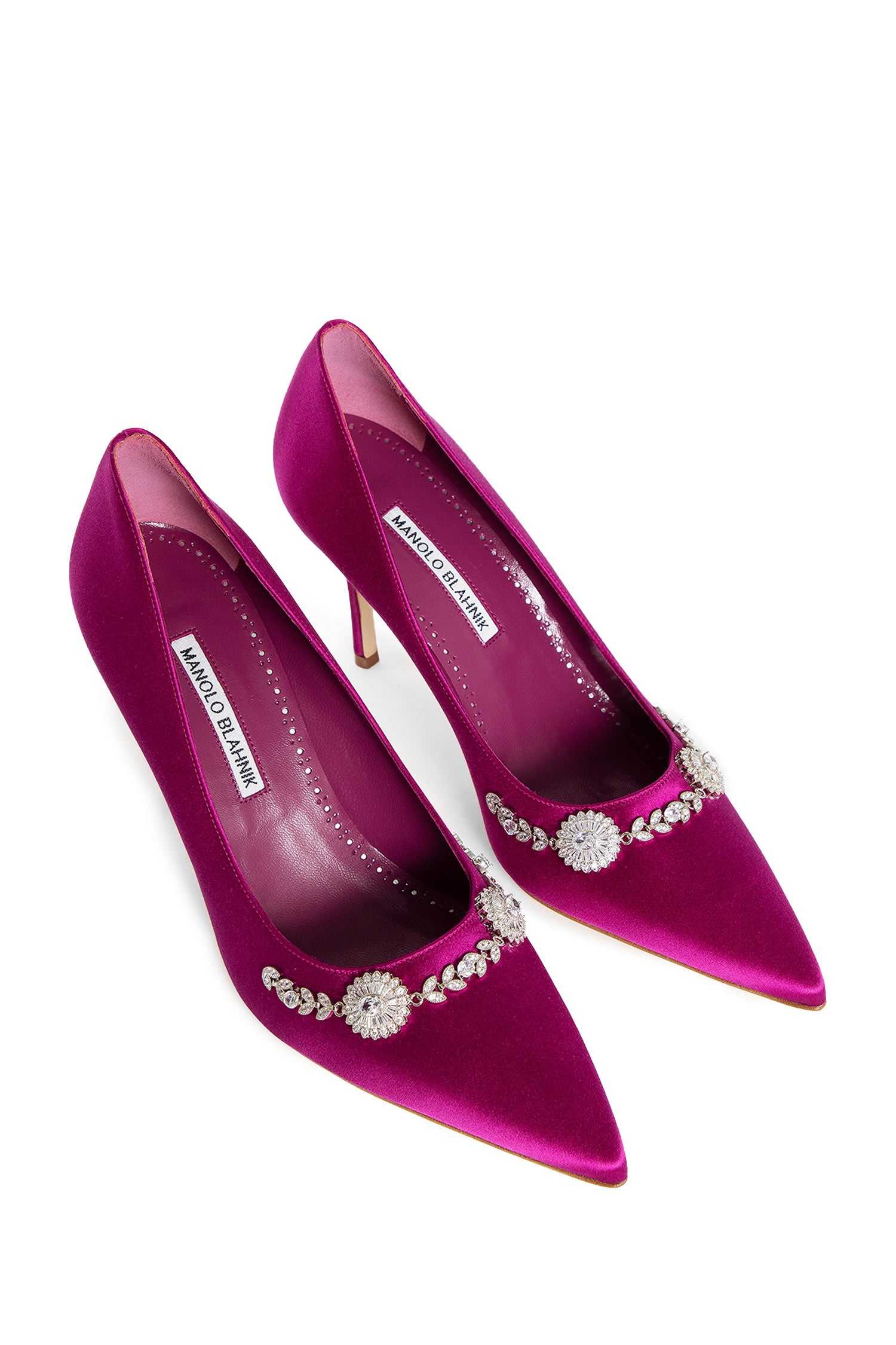 MANOLO BLAHNIK WOMAN PINK PUMPS