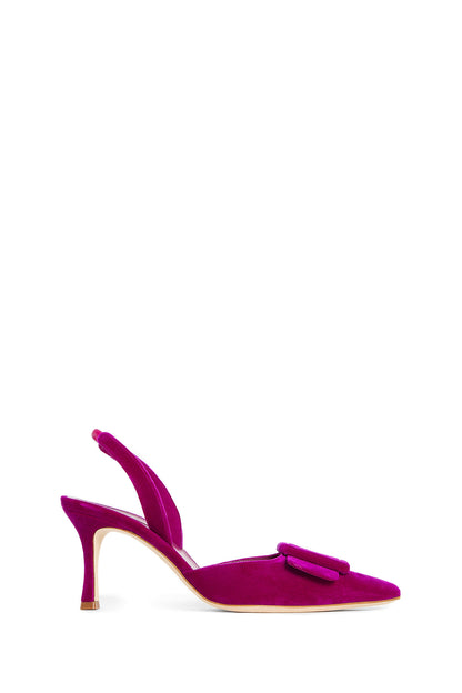 MANOLO BLAHNIK WOMAN PINK PUMPS