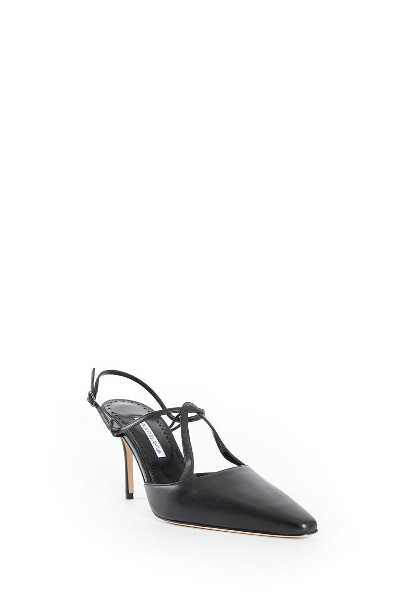 Nappa Leather T-Bar Pumps - Antonioli.eu
