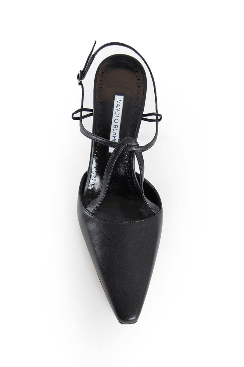 Nappa Leather T-Bar Pumps - Antonioli.eu