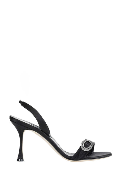 Zutosan Satin Slingback Sandals
