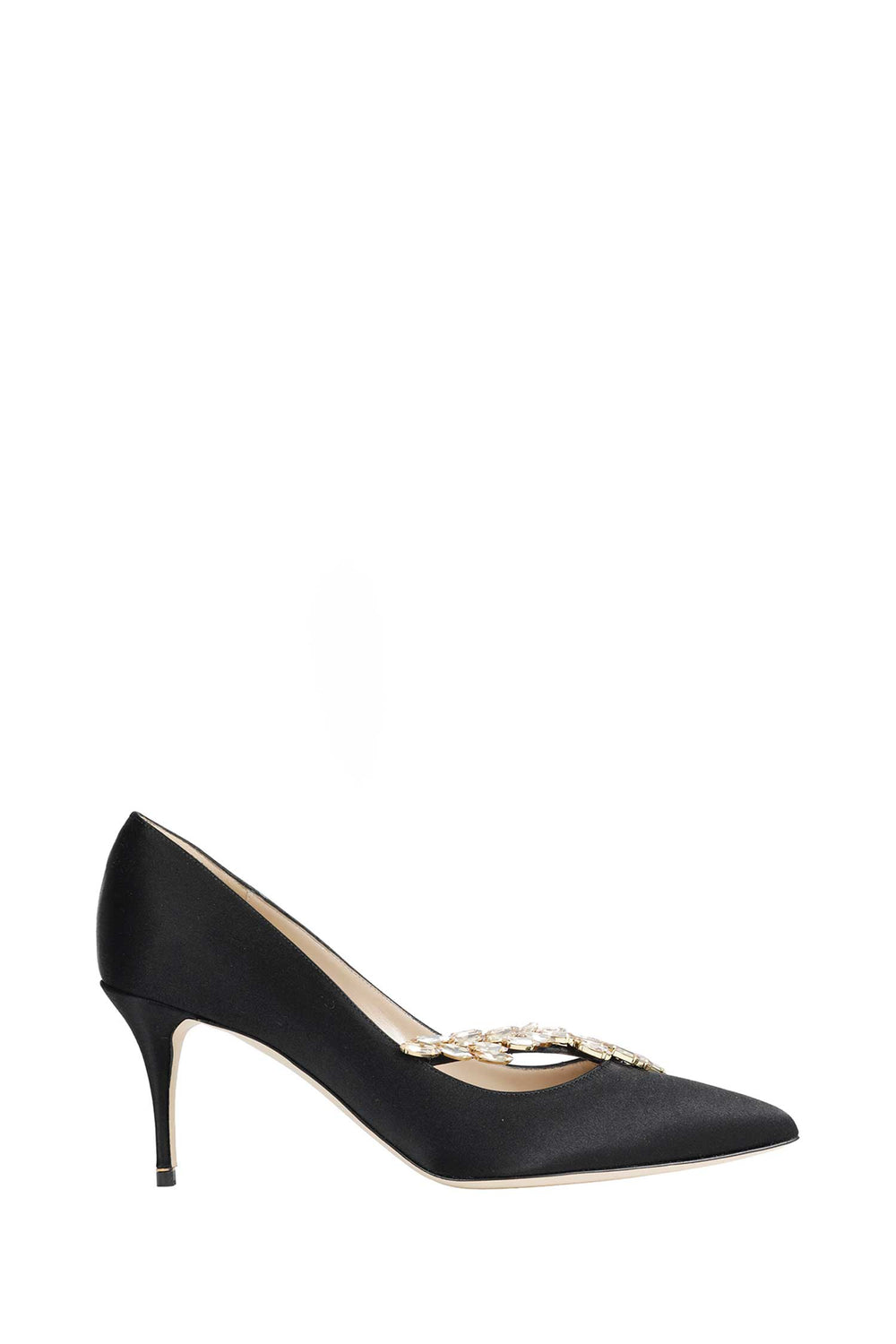 MANOLO BLAHNIK Nadira Jewel Buckle Pumps woman