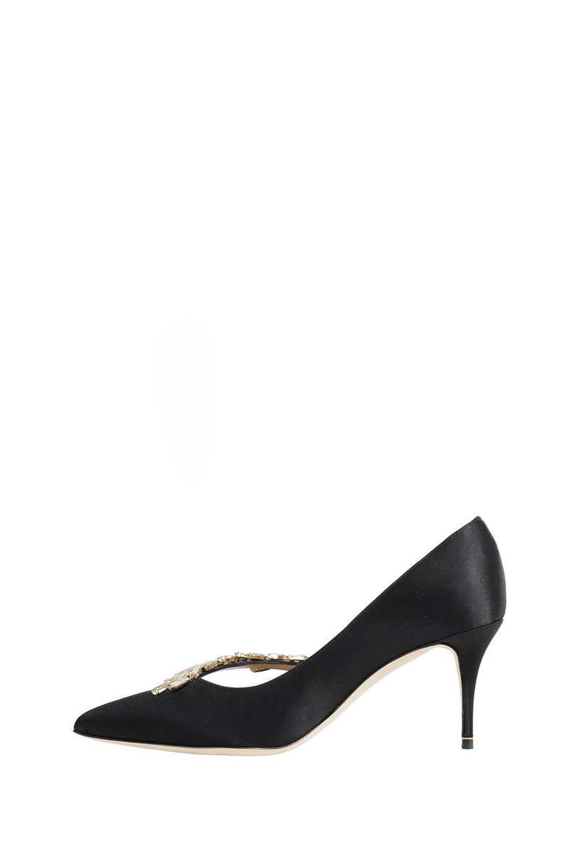 MANOLO BLAHNIK Nadira Jewel Buckle Pumps woman