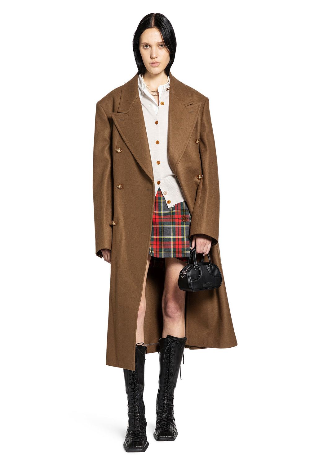 VIVIENNE WESTWOOD Winston Wool Coat woman