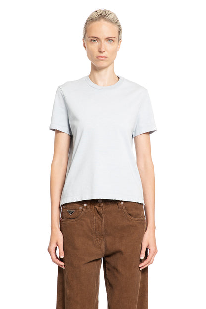 Antonioli PRADA WOMAN BLUE T-SHIRTS & TANK TOPS