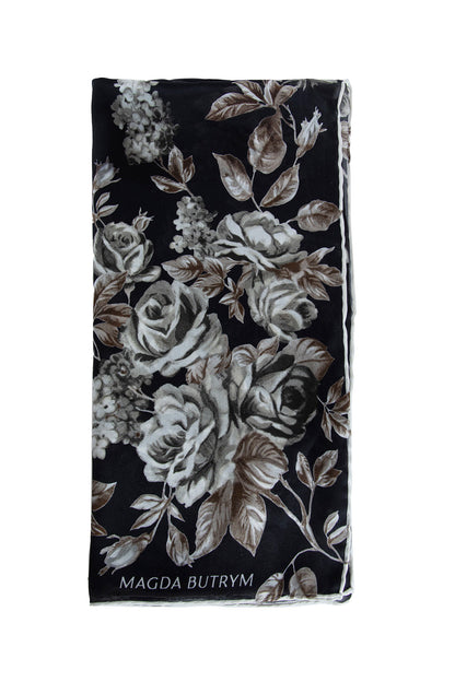 Rose Silk Scarf
