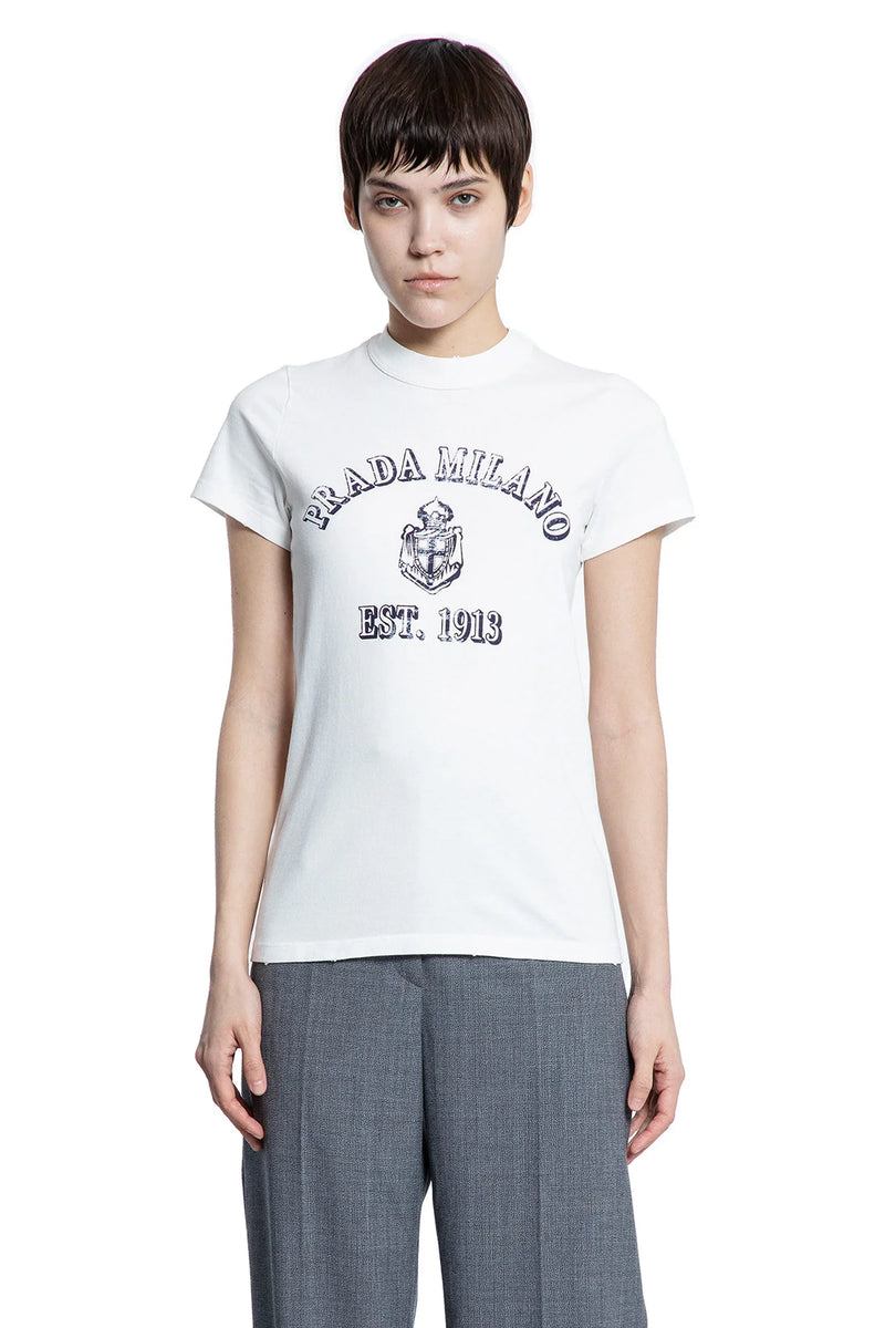 College Logo T-Shirt - Antonioli.eu