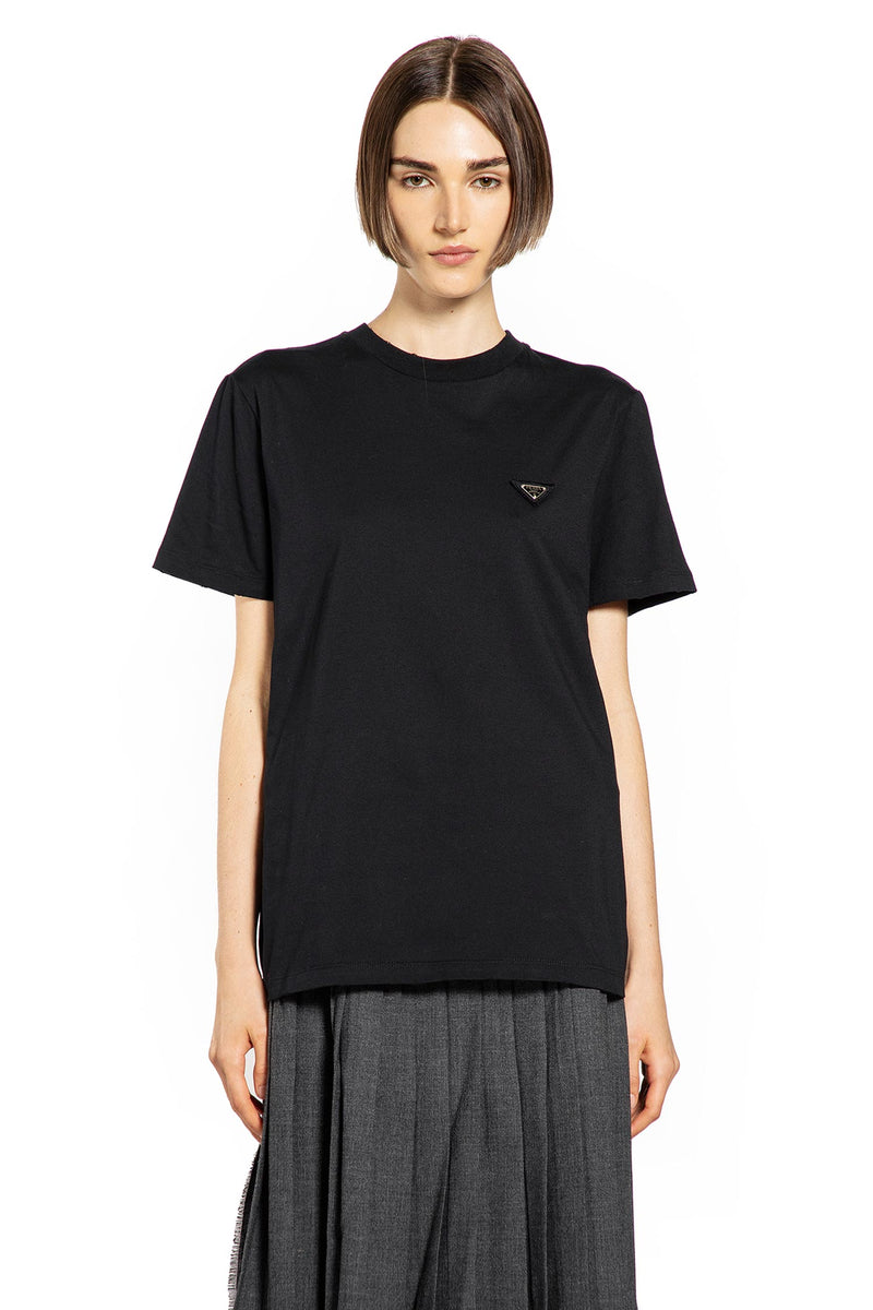 Cotton Crew Neck Distressed T-shirt