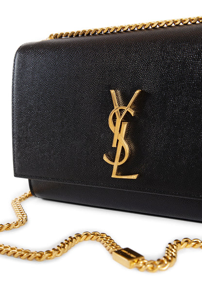 SAINT LAURENT WOMAN BLACK CROSSBODY BAGS