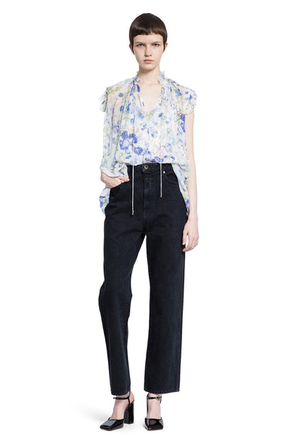 ZIMMERMANN WOMAN BLUE SHIRTS