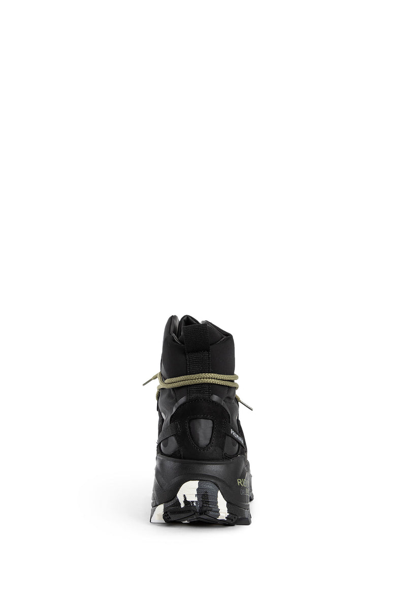 PREMIATA MAN BLACK SNEAKERS