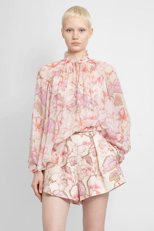 ZIMMERMANN WOMAN PINK SHIRTS