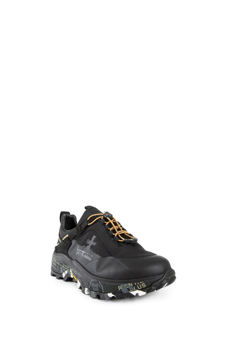 PREMIATA MAN BLACK SNEAKERS