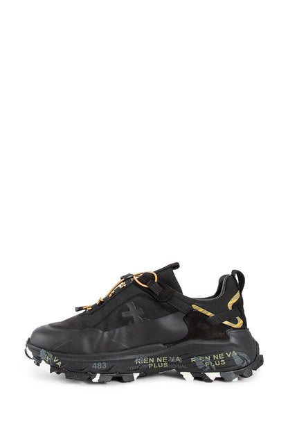 PREMIATA MAN BLACK SNEAKERS