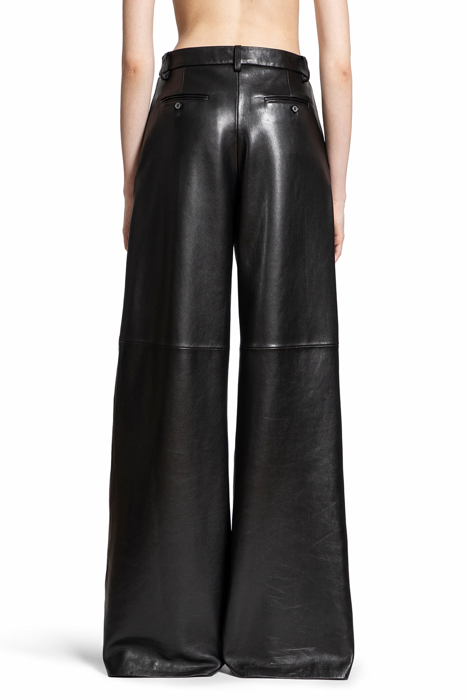 MAGDA BUTRYM WOMAN BLACK TROUSERS