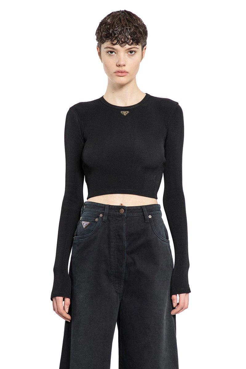 Long Sleeve Crop Top - Antonioli.eu