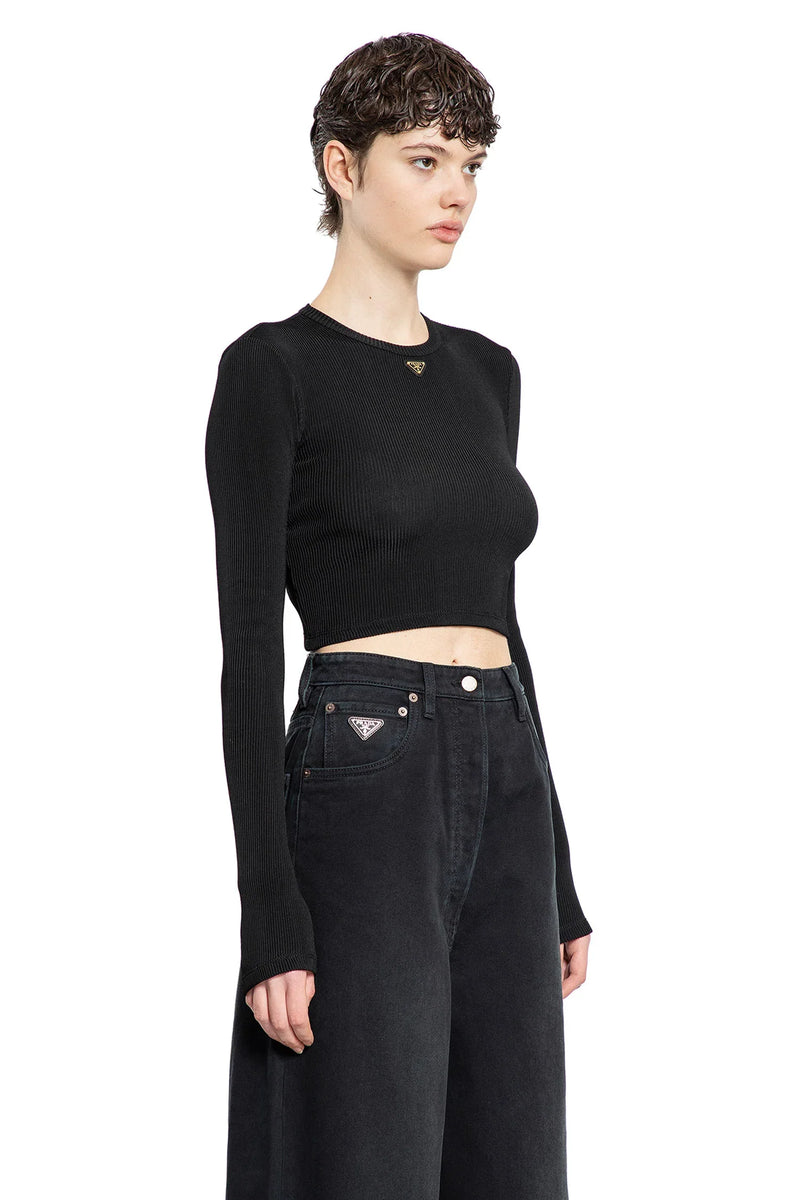 Long Sleeve Crop Top - Antonioli.eu