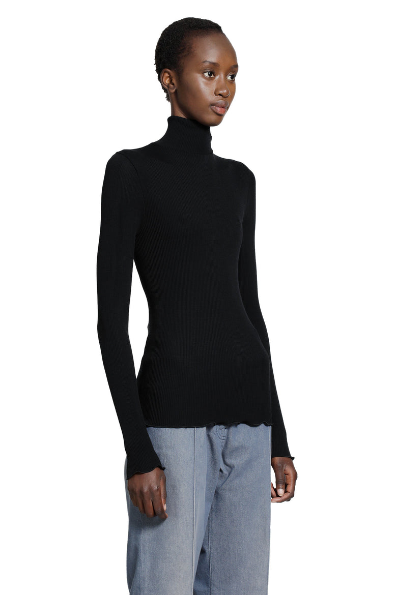 
              PRADA Silk And Wool Turtleneck Top woman
            