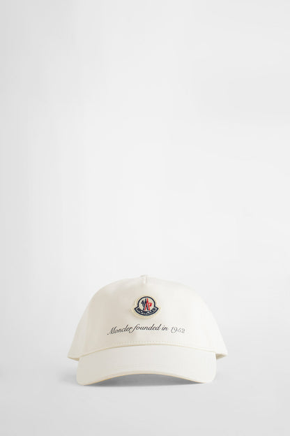 MONCLER MAN OFF-WHITE HATS