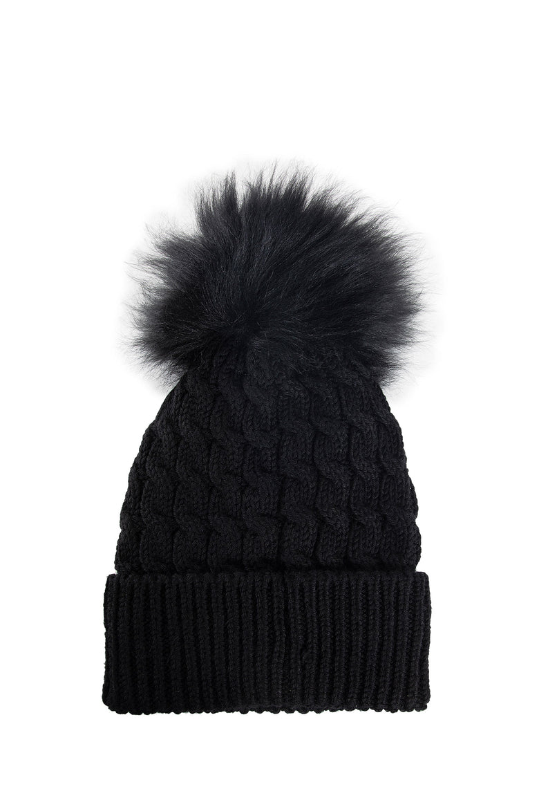 MONCLER GRENOBLE WOMAN BLACK HATS