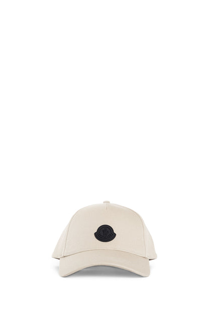 MONCLER MAN BEIGE HATS