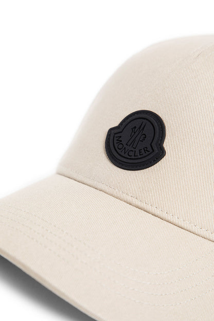 MONCLER MAN BEIGE HATS